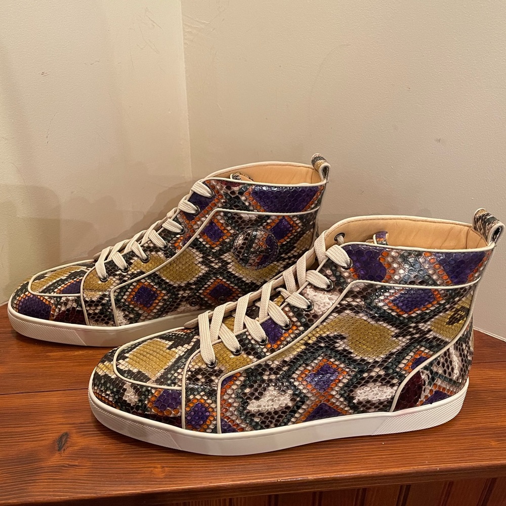 Christian Louboutin Orlato Flat Python 14/14.5 EU47.5